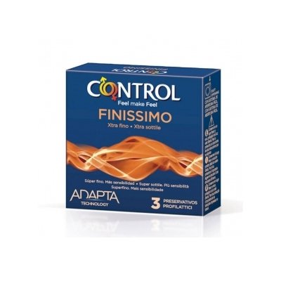 control-finissimo-original-preservativos-3-uds.jpg Control Preservativo Finissimo Original 3 uds - Imagen 1