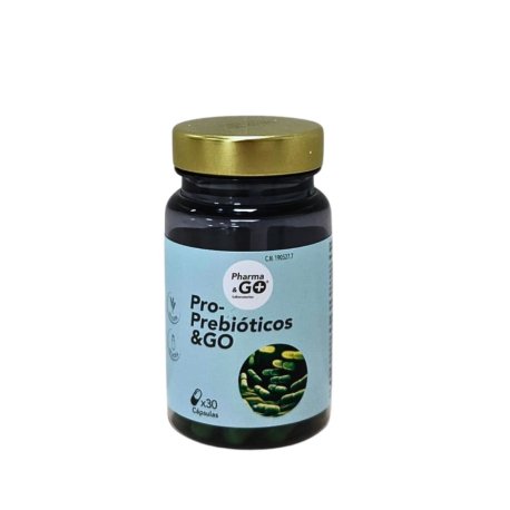 pro-prebioticos-go-30-capsulas.jpg Prebióticos y Probióticos & Go 30 cápsulas - Imagen 1