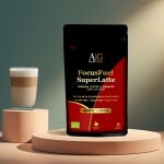 FocusFuel SuperLatte – Alternativa ecológica al café para la energía y la concentración – 125 g